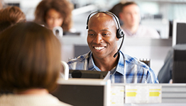 Call center professional
